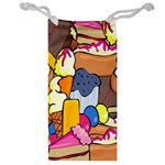 Sweet Stuff Digitally Food Jewelry Bag Front