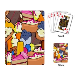 Sweet Stuff Digitally Food Playing Card by Nexatart