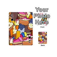 Sweet Stuff Digitally Food Playing Cards 54 (mini)  by Nexatart