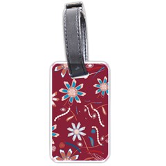 Floral Seamless Pattern Vector Luggage Tags (one Side)  by Nexatart