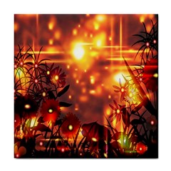 Summer Evening Tile Coasters by Nexatart