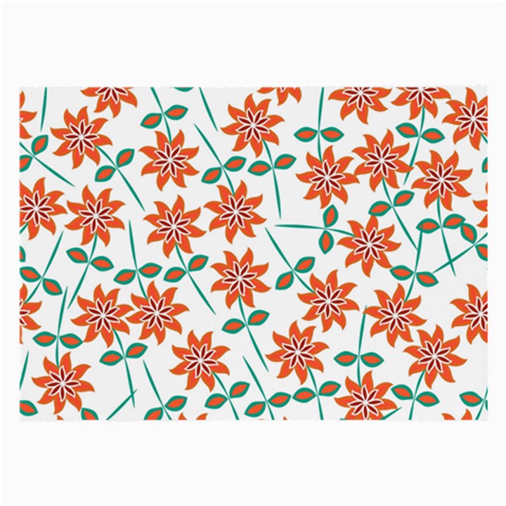 Floral Seamless Pattern Vector Large Glasses Cloth