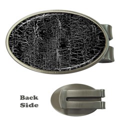 Old Black Background Money Clips (oval) 