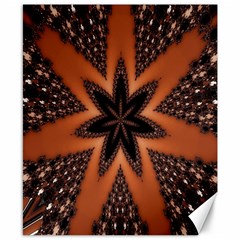 Digital Kaleidoskop Computer Graphic Canvas 8  X 10  by Nexatart