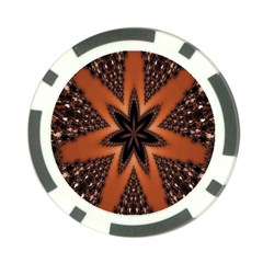 Digital Kaleidoskop Computer Graphic Poker Chip Card Guard (10 Pack) by Nexatart