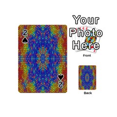 A Creative Colorful Backgroun Playing Cards 54 (mini)  by Nexatart