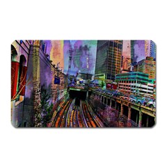 Downtown Chicago City Magnet (rectangular)