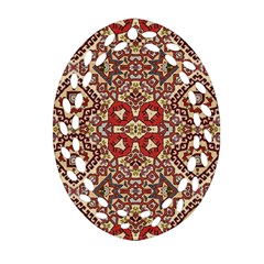 Seamless Pattern Based On Turkish Carpet Pattern Oval Filigree Ornament (two Sides) by Nexatart