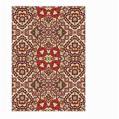 Seamless Pattern Based On Turkish Carpet Pattern Large Garden Flag (two Sides) by Nexatart
