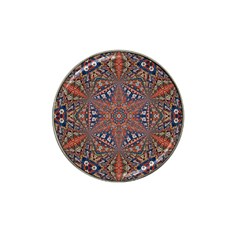 Armenian Carpet In Kaleidoscope Hat Clip Ball Marker (4 pack)