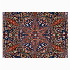 Armenian Carpet In Kaleidoscope Large Glasses Cloth