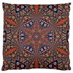 Armenian Carpet In Kaleidoscope Large Cushion Case (Two Sides) Front