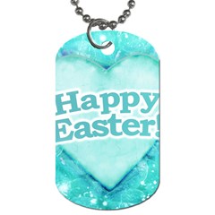 Happy Easter Theme Graphic Dog Tag (One Side)