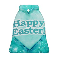 Happy Easter Theme Graphic Bell Ornament (Two Sides)