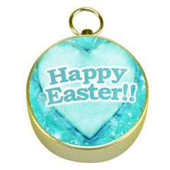 Happy Easter Theme Graphic Gold Compasses