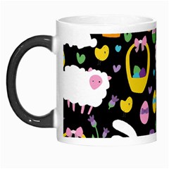 Cute Easter Pattern Morph Mugs by Valentinaart