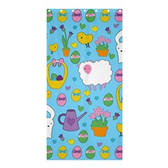 Cute Easter Pattern Shower Curtain 36  X 72  (stall)  by Valentinaart