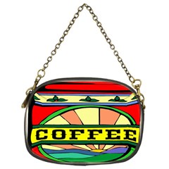 Coffee Tin A Classic Illustration Chain Purses (one Side)  by Nexatart