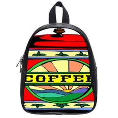 Coffee Tin A Classic Illustration School Bags (small)  by Nexatart