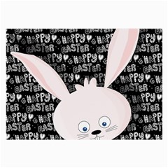 Easter Bunny  Large Glasses Cloth by Valentinaart