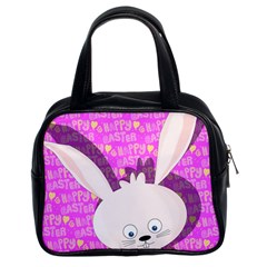 Easter Bunny  Classic Handbags (2 Sides) by Valentinaart