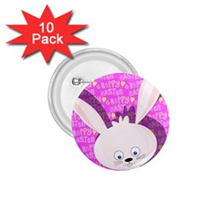 Easter Bunny  1 75  Buttons (10 Pack) by Valentinaart