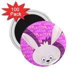 Easter bunny  2.25  Magnets (100 pack)  Front