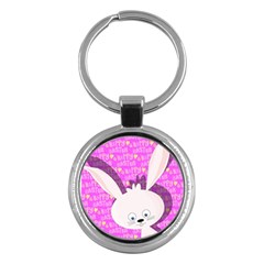 Easter Bunny  Key Chains (round)  by Valentinaart