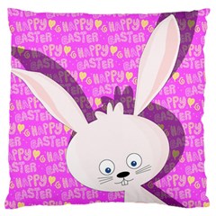 Easter Bunny  Standard Flano Cushion Case (two Sides) by Valentinaart