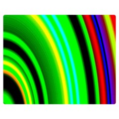 Multi Colorful Radiant Background Double Sided Flano Blanket (medium)  by Nexatart