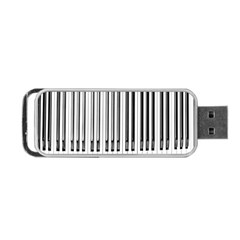 Abstract Piano Keys Background Portable Usb Flash (two Sides) by Nexatart