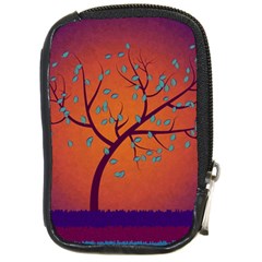 Beautiful Tree Background Compact Camera Cases by Nexatart