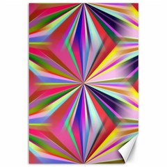 Star A Completely Seamless Tile Able Design Canvas 12  X 18   by Nexatart