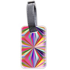 Star A Completely Seamless Tile Able Design Luggage Tags (two Sides)