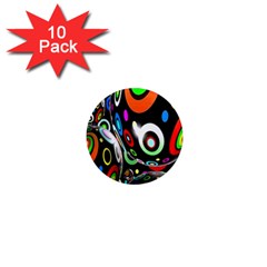 Background Balls Circles 1  Mini Magnet (10 Pack) 