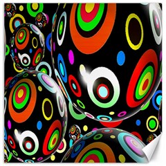 Background Balls Circles Canvas 20  X 20  