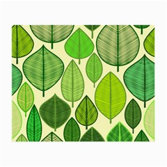 Leaves Pattern Design Small Glasses Cloth (2-side) by TastefulDesigns