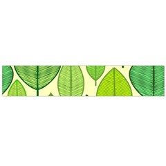 Leaves Pattern Design Flano Scarf (large)
