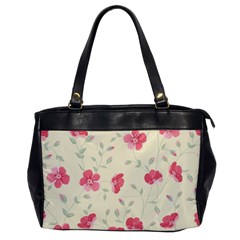 Seamless Flower Pattern Office Handbags by TastefulDesigns