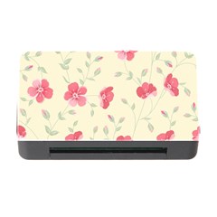 Seamless Flower Pattern Memory Card Reader With Cf by TastefulDesigns