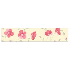 Seamless Flower Pattern Flano Scarf (small) by TastefulDesigns