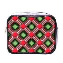 Gem Texture A Completely Seamless Tile Able Background Design Mini Toiletries Bags by Nexatart