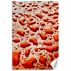 Water Drops Background Canvas 20  X 30   by Nexatart