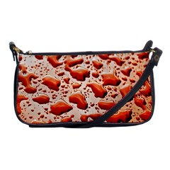 Water Drops Background Shoulder Clutch Bags by Nexatart