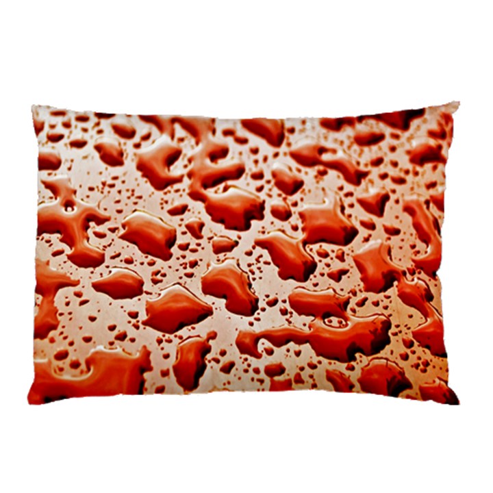 Water Drops Background Pillow Case (Two Sides)