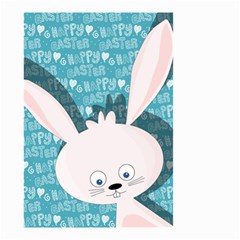 Easter Bunny  Small Garden Flag (two Sides) by Valentinaart