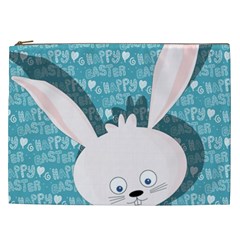 Easter Bunny  Cosmetic Bag (xxl)  by Valentinaart