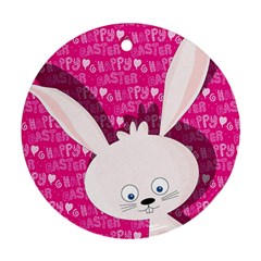 Easter Bunny  Ornament (round) by Valentinaart