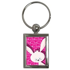 Easter Bunny  Key Chains (rectangle) 