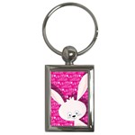 Easter bunny  Key Chains (Rectangle)  Front